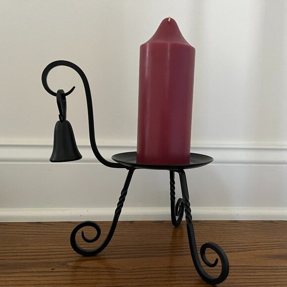 PartyLite Other - PartyLite Barrington Pillar Holder with Snuffer